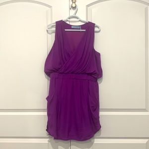 Like new silk Guess by Marciano purple dress